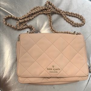 Kate spade / Pink quilted crossbody